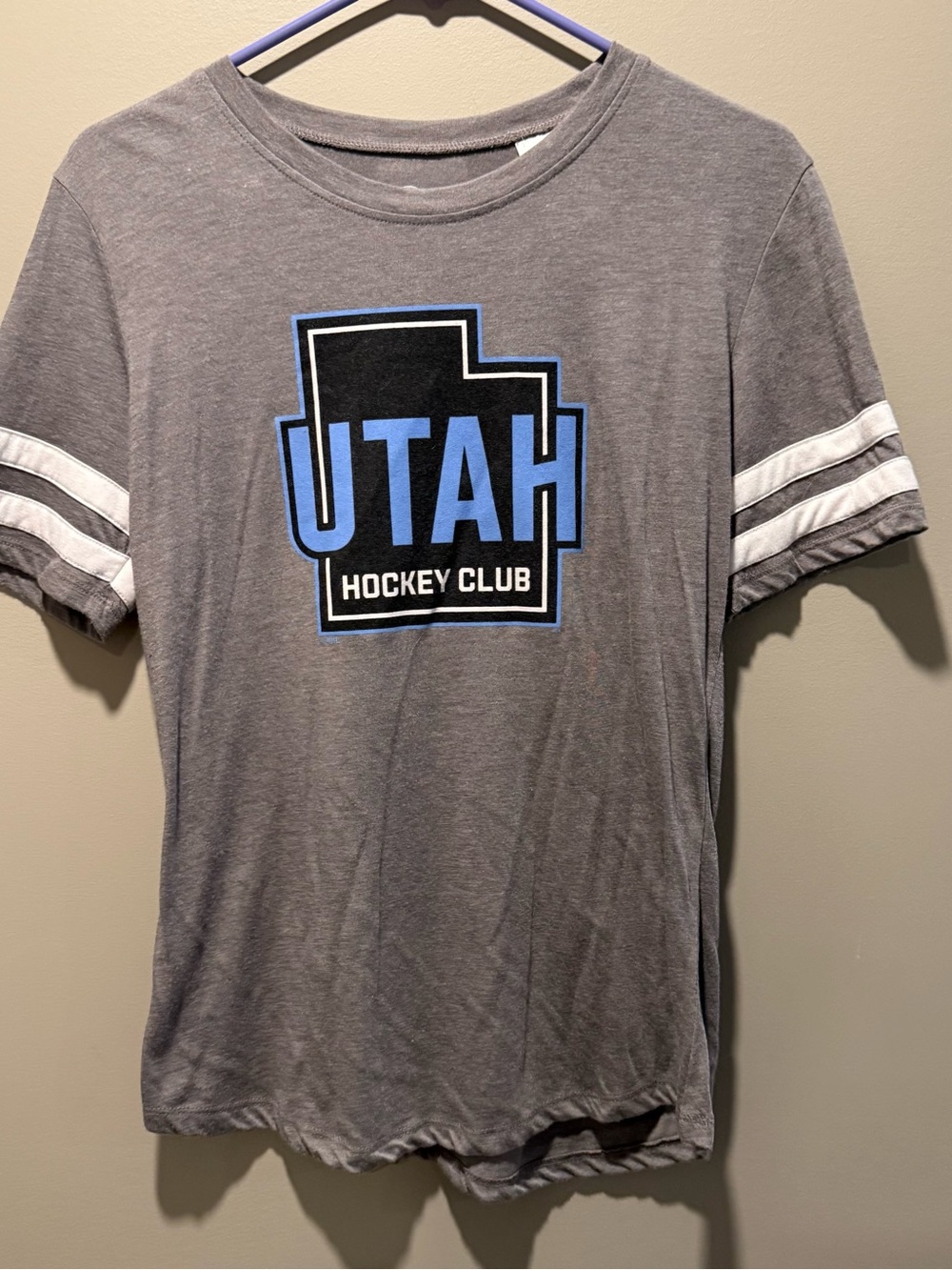 NHL Gray Utah Hockey Club Short Sleeve Tee